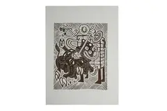 Untitled by Richard Mock, print, offered Dec 2023
