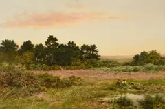 A surrey common by Benjamin Williams Leader, 1913, Oil on canvasSigned and dated, sold Dec 2022