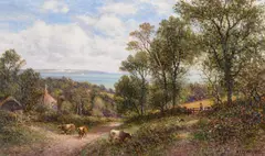 Untitled by Alfred Augustus Glendening, Sr., oil, sold Dec 2022