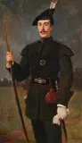 A member of the royal company of archers by Charles Kay Robertson, oil, sold Dec 2022