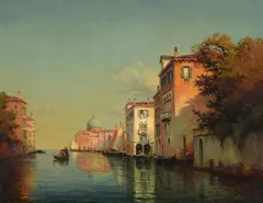 Evening tranquility (venice) by Colette Bouvard, Oil on canvasSigned 'Bouvard', sold Dec 2022