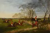 Snob is beat by Samuel Henry Alken, oil, sold Dec 2022
