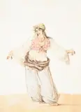 Untitled by Charles Robertson, ink and watercolourOne, offered Dec 2022