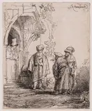 Untitled by Rembrandt Harmensz van Rijn, Etching, sold Dec 2022