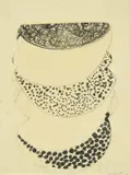 Untitled by Terry Frost, Collage and black ink on paper, sold Dec 2022