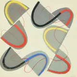Untitled by Terry Frost, Collage, acrylic and coloured pencil, sold Dec 2022