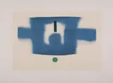 Untitled 3 (Lynton G.51) Screenprint in colours, 1988 by Victor Pasmore, Screenprint in colours, sold Dec 2022