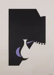 White Ware Prints by Patrick Caulfield, pencil and numbered, sold Dec 2022