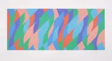 Between the Two (Tommasini & Gubay 62) Screenprint in colours, 2005 by Bridget Riley, Screenprint in colours, sold Dec 2022