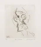 Joe Tilson (Hartley 9)Etching, 1980 by Frank Auerbach, Etching, offered Dec 2022