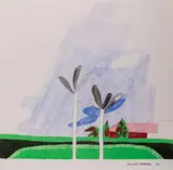 California Scene by David Hockney, Offset lithograph printed in colours, sold Dec 2022
