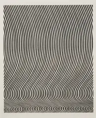 Untitled by Bridget Riley, Lithograph, sold Dec 2022