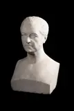 A carved marble portrait bust of a gentleman by Raimondo Trentanove, sculpture, sold Dec 2022