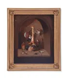 Still life of game in a larder by Benjamin Blake, Oil on canvas, offered Nov 2022