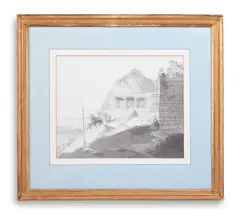 And william daniell by Thomas Daniell, drawing, sold Nov 2022