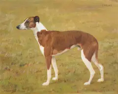 Stalky by F. M. Hollams, oil, sold Nov 2022
