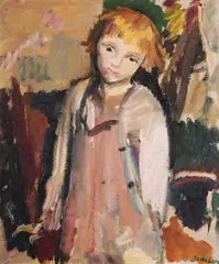Portrait of ethel by David Bomberg, 1931, Oil on canvas, sold Oct 2022