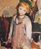 Portrait of ethel by David Bomberg, 1931, Oil on canvas, sold Oct 2022