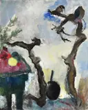 Les cepages vignes by Willy Eisenschitz, Oil on canvas, sold Oct 2022