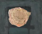 Rose by Prunella Clough, 1962, oil, sold Oct 2022