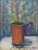 Vase de fleurs by Maurice Utrillo, Gouache on paperSigned and dated Juin, sold Oct 2022