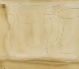 Untitled (march 64) by Ben Nicholson, Pencil and oil wash on paper, on the artist's prepared boardSigned and dated MARCH, sold Oct 2022