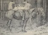 Untitled by Robert Bevan, print (other), sold Oct 2022
