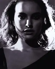 Natalie portman (backlit) by Michael Thompson, print, sold Oct 2022