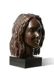 Elsie queen myers (child's head) by Frank Dobson, 2012, sculpture, offered Oct 2022