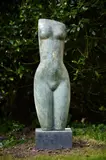 Torso (fall) by Emily Young, Bronze Height, sold Oct 2022