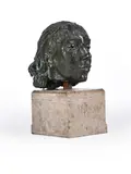 Portrait of dolores, iv by Jacob Epstein, sculpture, sold Oct 2022