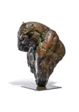 Bust of a leopard by Dylan Lewis, sculpture, offered Oct 2022
