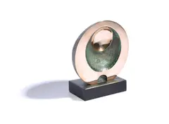 Poldu by Denis Mitchell, 1980, sculpture, sold Oct 2022