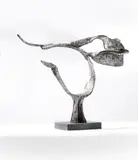 Flower by Austin Andrew Wright, 1964, sculpture, sold Oct 2022