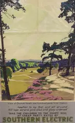 Lithographic poster for Southern Railways by Walter Spradbery, print (other), sold Jun 2023
