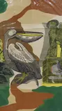 Unfinished and overpainted trial proof lithographic poster by Edward Bawden, print (other), sold Jun 2023