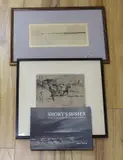 Entrance to the Mersey by Frank Short, pencil, sold Jun 2023