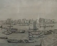 Wapping 1931 by Stanley Reginald Wilson, watercolour, sold Jun 2023