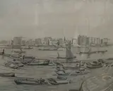 Wapping 1931 by Stanley Reginald Wilson, watercolour, sold Jun 2023