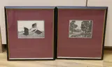Pieta 1912' and 'Elms by a pond 1917 by Gwen Raverat, print (other), sold Jun 2023