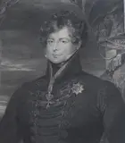 His Most Gracious Majesty King George IV by James Holmes, engraving, sold May 2023
