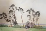 And Lady Lucy Hume-Williams by William Rainey, Wood', all original artworks for postcards, largest, offered May 2023