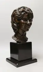Cynthia by Ronald Cameron, bronze, sold May 2023