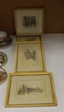 Sergeants in Fleet Street by H.B. Andrews, pencil, sold Apr 2023
