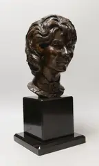 Cynthia by Ronald Cameron, bronze, sold Apr 2023