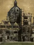 Brasenose College, Limited edition print, number 98/100 by Richard Beer, print, sold Aug 2023