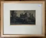 Mezzotint by Leonard Russell Squirrell, pencil, sold Aug 2023