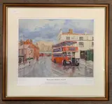 Bristol at The Hotel, Norwich by David Rowlands, lithograph, sold Aug 2023