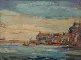 Impasto by Letticia Marion Hamilton Rha, oil on board, sold Jul 2023