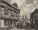 The Greenland Fishery, Kings Lynn by Leonard Russell Squirell, 1948, pencil and polychrome, sold Jul 2023